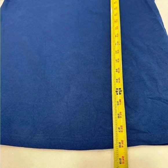 A|X Armani Exchange Men's, Slim Fit Short Sleeve Polo Shirt, Navy Blue, Sz M - Picture 9 of 9